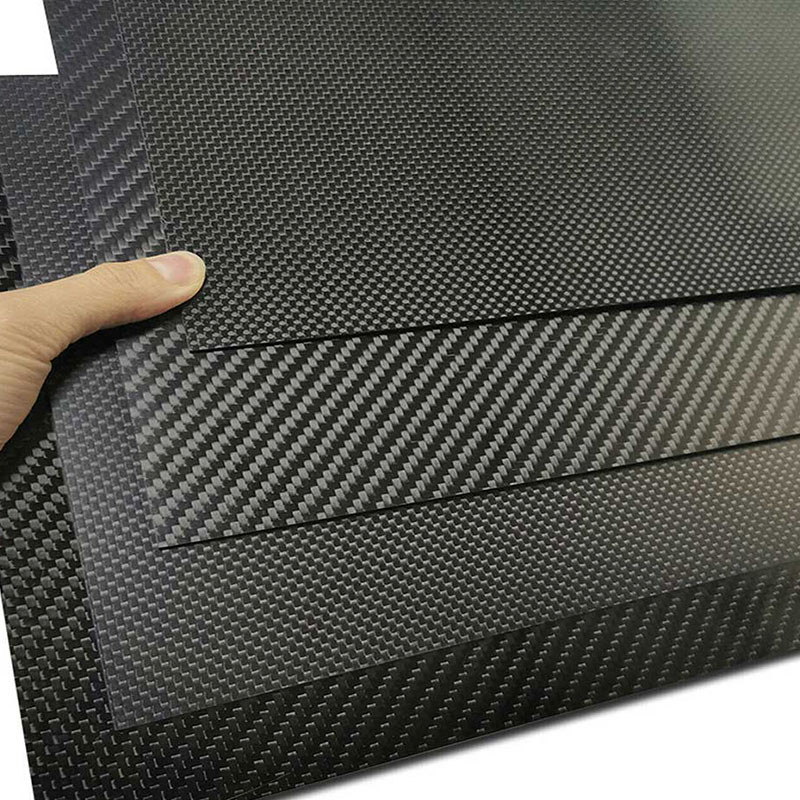 Plain / Twill Weave Glossy/ Matte Finish Carbon Fiber Plate 3K Carbon Fiber Sheet 4X8