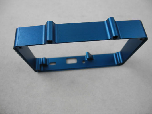 Cobalt blue aluminum Enclosure CNC Advanced equipment CNC machined parts