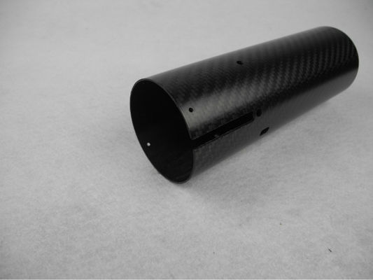 Wear Resistance Solid 3k Carbon Fiber Round Tube / Pipe uv radiation