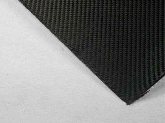 Black Twill Matte Carbon Fiber Panels use for surfboard / boat centerboard