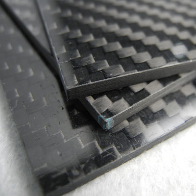 High Strength 2MM Carbon Plate 3K Plain Carbon Fibre Sheet For Decoration Strength