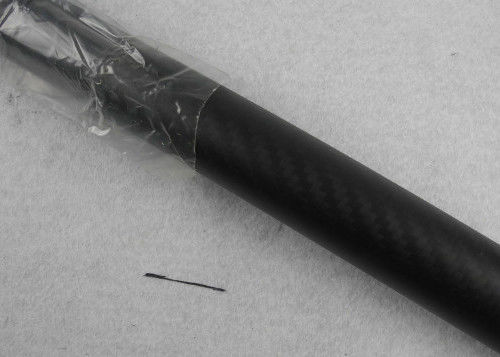 3k Twill matte 100% full carbon fiber tube , 20mm*18mm*1000mm carbon fiber twill pipes