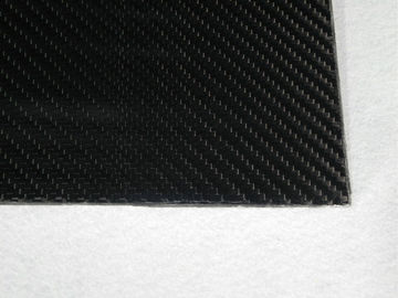 High Strength 1.5mm 3K Twill glossy Carbon Fiber Plate Sheet UAV use