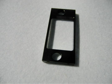 Precision CNC Machined Components 6061 Aluminum Gimbal CNC M3 thread Black Annodized
