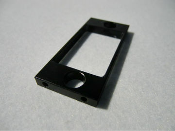 Precision CNC Machined Components 6061 Aluminum Gimbal CNC M3 thread Black Annodized