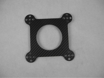 Machining Carbon Fiber CNC Service OEM Chassis with motor seat