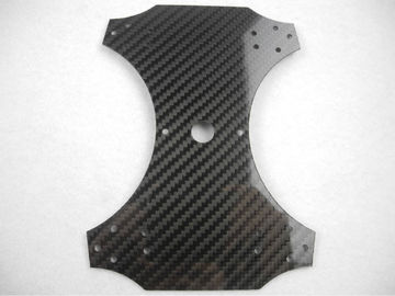 High Strength Carbon Fiber CNC Service Motor Mount Corrosion Resistance