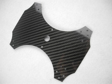 High Strength Carbon Fiber CNC Service Motor Mount Corrosion Resistance