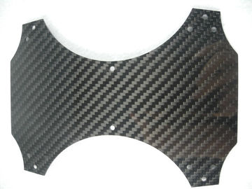 High Strength Carbon Fiber CNC Service Motor Mount Corrosion Resistance