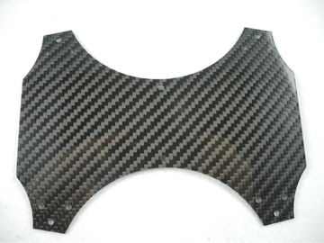 High Strength Carbon Fiber CNC Service Motor Mount Corrosion Resistance