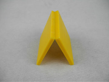 Heat resistance 180 ℃ Nylon Parts , Nylon sheet / Plate bar insulation Yellow