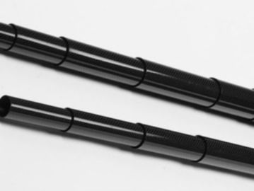 Conical Type 3K Carbon Fiber Telescopic Tubes / Rod Use In Ship Mast