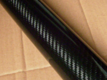Black High strength Fiberglass Poles composite FRP pipe Corrosion resistant