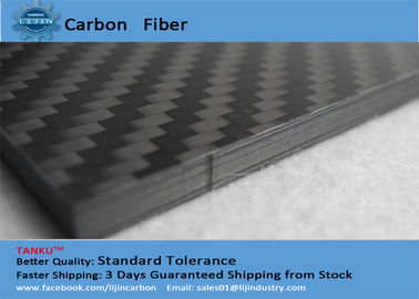 5.0mm*500mm*600mm carbon fiber plate sheet mixed glass fiber