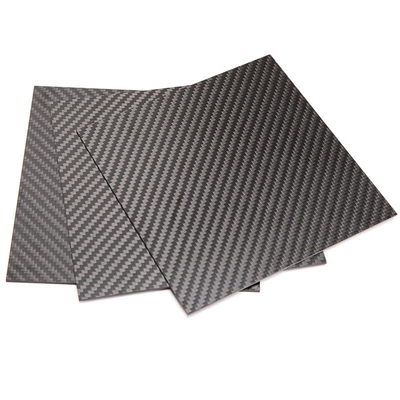 100% 3K Twill Glossy CNC Carbon Fiber Sheet High Pressure Resistance