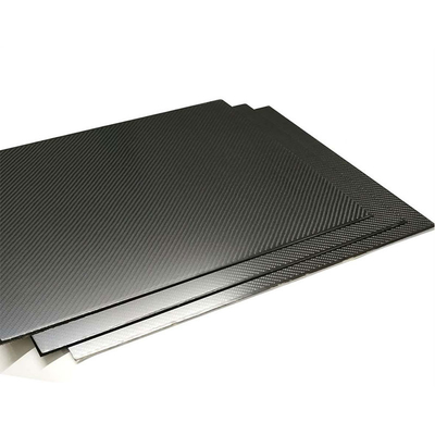 100% 3K Twill Glossy CNC Carbon Fiber Sheet High Pressure Resistance