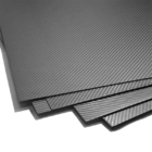 3K Twill Roll Wrapped Matte Finish Carbon Fiber Plate 0.3mm 0.5mm 1mm 2mm 3mm