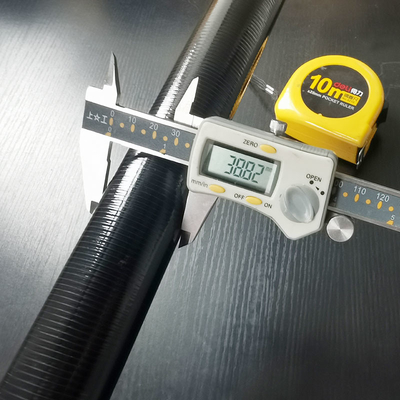 3K Twill Matte Carbon Fiber Telescopic Extension Pole with Quick Locking Clamps