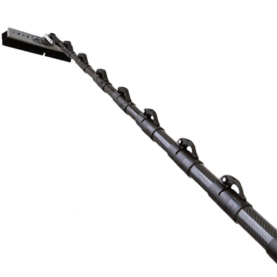 High Stiffness Carbon Fiber Extendable Cleaning Pole - Quick Lock Clamps