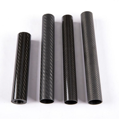 High Strength High Modulus Roll Wrapping 100% 3K Carbon Fiber Pipe