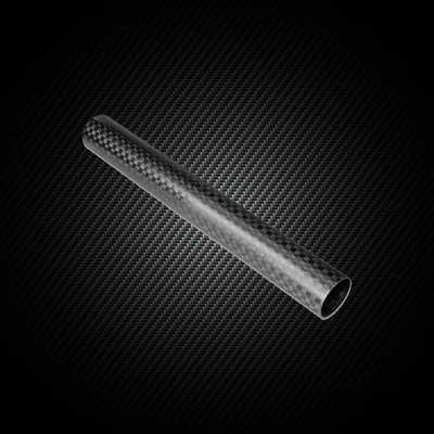 Outstanding Strength, Durability 3K Twill Carbon Fiber Round Tube Roll Wrapped Tubing