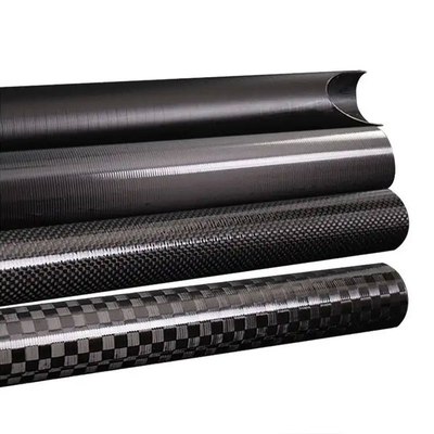 UV-Resistant Carbon Fiber 3K Matte Twill Tube 40X37mm 1000mm Long High Corrosion Resistance
