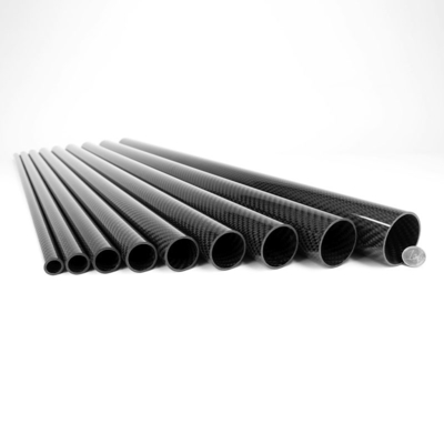 Premium 100% 3K Round Carbon Fiber Tube Maximum Strength High Durability