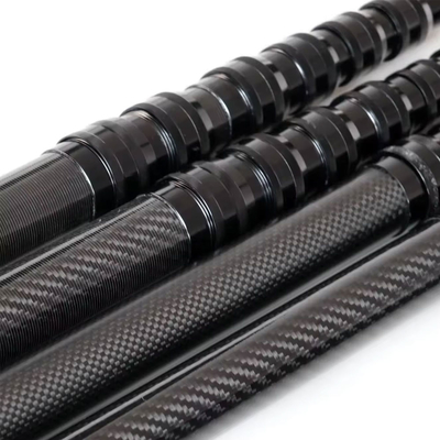 Telescoping Carbon Fiber Water Fed Pole For Home And Commercial Window Cleaning