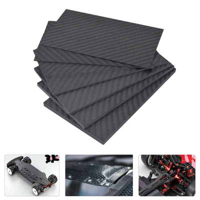 Carbon Fibre Fabric  Carbon Fiber Sheet Plate 3K 8mm Activated 2mm