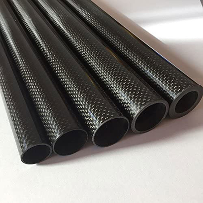 Extremely High Strength Carbon Fiber Round Tube 15MM OD X 13MM ID X 400MM L
