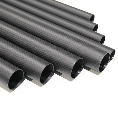 Customized Size 100% 3K Woven Carbon Fiber Tube 10mm 20mm 30mm