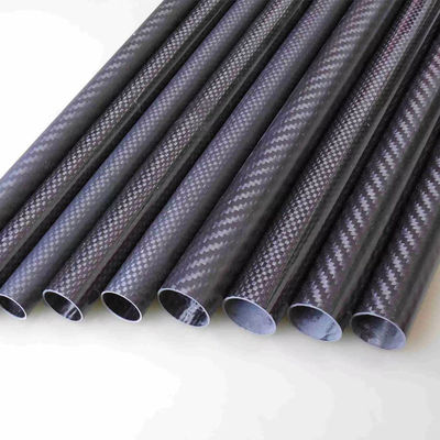 High-Durability Carbon Fiber Tube Aerospace Grade Quality For Motorsports , UAVs And Custom Builds