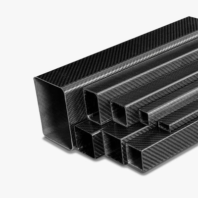 Highly Corrosion Resistance 100% 3K Carbon Fiber Square Tubes