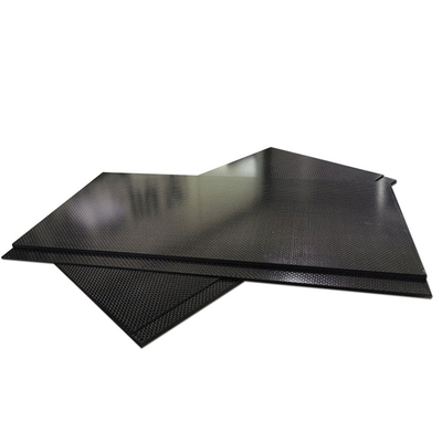 Semi-Flexible Mirror-Like Finish High Gloss Woven Carbon Fiber Sheet