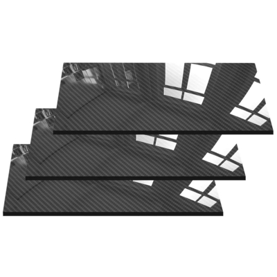 Semi-Flexible Mirror-Like Finish High Gloss Woven Carbon Fiber Sheet