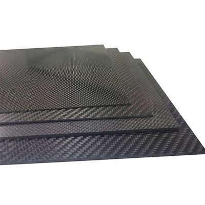 400*200*0.5mm Carbon Fiber Strengthened Material 100% 3K Carbon Fiber Panel