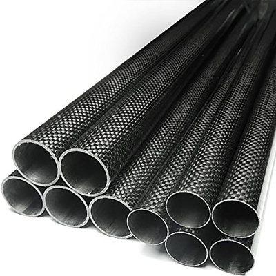 100% Pure Carbon 3K Roll Wrapped Carbon Fibre Tube 21 22 24 25 26 28 29 30mm L500mm