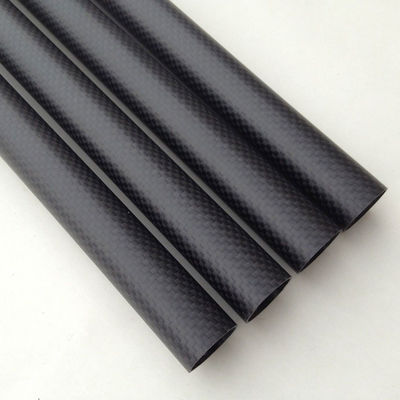 100% 3K Lightweight Carbon Fiber Tube Low Mass And High Structural Strength