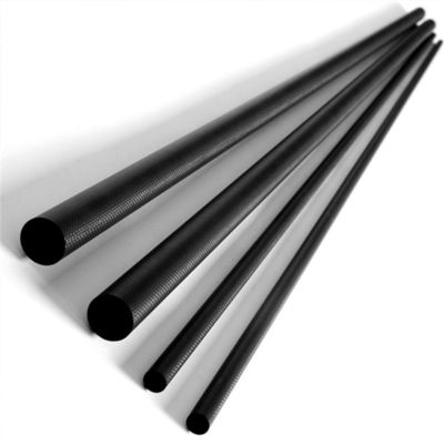 Custom Size 15mm–40mm 100% 3K Carbon Fiber Tubes Lightweight Round Pipes