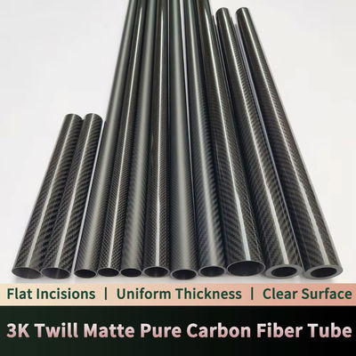 3K Roll Wrapped Carbon Fiber Tube OD 6mm X ID 4/5mm X Length 500mm for RC Model