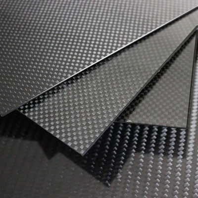 3K Carbon Fiber Sheet 100% Carbon Sheet Satin Finish Carbon Fiber Board Twill Matte Finish