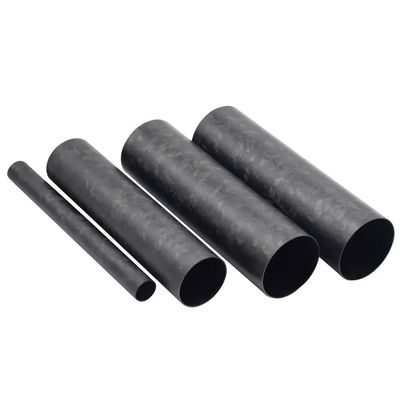 High Strength Lightweight 3K Twill Weave Round Carbon Fiber Tube - Roll Wrapping Process