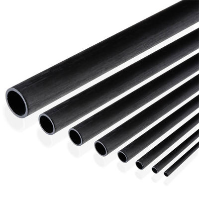 High Tensile and Modulus Unidirectional Round Shaped Pultruded Carbon Fiber Tube