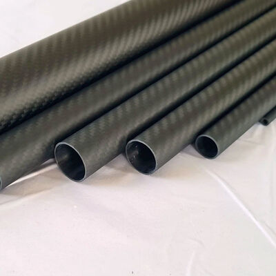 High Stiffness, Corrosion Resistant 100% 3K Carbon Fiber Tube | Strong, Lightweight