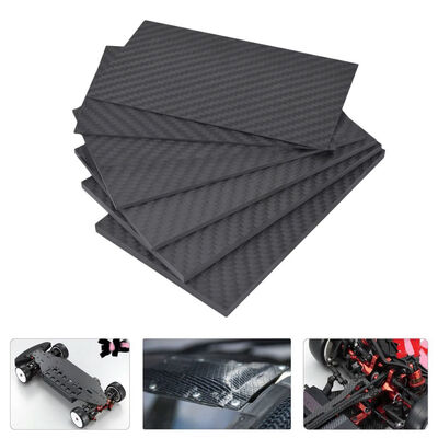 100% 3K High Strength 10mm Carbon Fiber Sheet ±0.1mm Tolerance