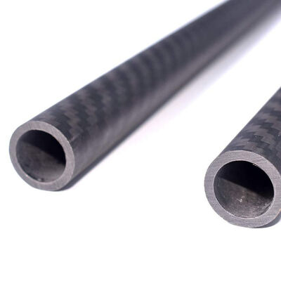 OD 100mm X ID 96mm X 500MM 100% Roll Wrapped Carbon Fiber Tube 3K /Tubing 100*96 3K Twill Matte