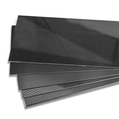 Corrosion Resistant Customized Thickness Carbon Fiber Plate with Precision CNC Processing