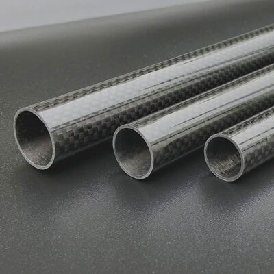 3K Carbon Fiber Tube Pipe Strong and Tough Wear-resistance with All Sizes Available