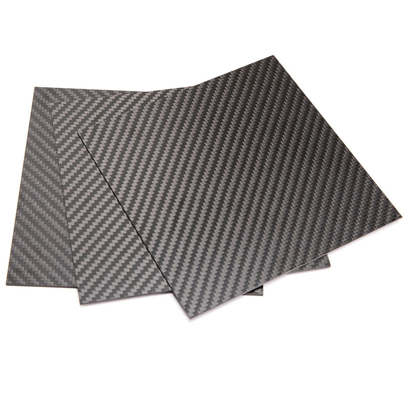 100% 3K Twill Glossy CNC Carbon Fiber Sheet High Pressure Resistance