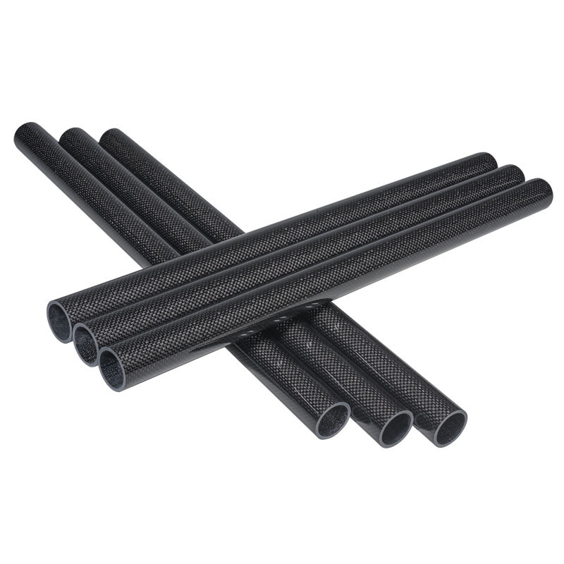 High Modulus And High Strength 100% 3K Carbon Fiber Tubes And Rods